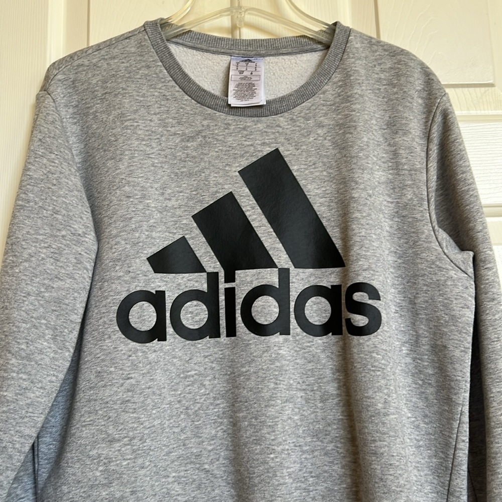 Mens crew sweatshirt by Adidas NWOT